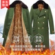 際華 3565棉大衣男老式軍大衣冬季加厚加長(cháng)款保安大衣黃防寒服東北棉襖棉服 金絲絨里款-可拆洗