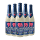 粉象（Delirium）比利時(shí)原裝進(jìn)口果味精釀啤酒 深粉象 330mL 5瓶