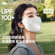 蕉下（beneunder）防曬口罩女防曬面罩防紫外線(xiàn)高顏值薄款臉基尼高山灰