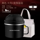 締尚（DISHANG） 304不銹鋼保溫飯盒學(xué)生快餐杯食堂簡(jiǎn)約飯碗上班族男女成人帶蓋碗 大號(hào)黑色送餐具灰色袋 2層 1350ml