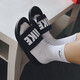耐克（NIKE）拖鞋男鞋夏季新款時(shí)尚舒適運動(dòng)沙灘鞋透氣百搭休閑一字涼拖鞋 BQ4639-012黑底白標 44