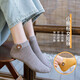 橙子工坊小熊襪子女夏日系舒適透氣淺口薄款船襪低幫短襪ins潮 1雙隨機色 均碼