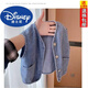 迪士尼（Disney）品牌高品質(zhì)兒童牛仔馬甲女寶坎肩春秋2023新款男寶百搭馬夾外穿女 淺藍色 120【建議體重】30-37斤