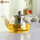 金鑲玉 玻璃茶壺 泡茶壺高硼硅玻璃耐高溫耐茶壺熱玻璃茶壺泡茶器沏茶壺 如意壺500ml