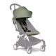 Stokke【配件集合】Stokke YOYO;全能型輕便車(chē)嬰兒推車(chē)配件集合鏈 6月齡遮陽(yáng)蓬+坐墊-橄欖綠