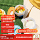 特百惠（Tupperware）微波湯碗圓形微波爐加熱帶把手防燙上班族學(xué)生塑料飯盒露營(yíng)野餐盒 藍色460ml
