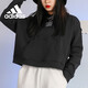 阿迪達(dá)斯 （adidas）女裝秋季季簡(jiǎn)約時(shí)尚潮流連帽衛(wèi)衣GJ7935 L碼