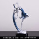 福美林（FUMEILIN）歐式客廳家居裝飾品創(chuàng)意電視柜酒柜抽象工藝品擺件雕塑藝術(shù)品禮品 藍(lán)靈動(dòng)舞者女