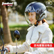 坦克坦克頭盔電動(dòng)摩托車(chē)頭盔T536四季3C認證男女安全帽防風(fēng) ZEN-B【經(jīng)典】【茶色鏡片+透明鏡片】 M（建議頭圍53-55cm）