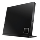 【95成新】華碩(ASUS) 6倍速 USB2.0 外置藍光 光驅刻錄機 黑色(兼容蘋(píng)果系統/SBW-06D2X-U)  