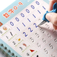 數(shù)字練字帖幼兒園凹槽3-6歲兒童控筆訓(xùn)練字帖筆畫(huà)練習(xí)入門(mén)學(xué)前班中班大班幼兒?jiǎn)⒚梢荒昙?jí)拼音描紅練字本貼 【4本凹槽】新數(shù)字+拼音+漢字+畫(huà)畫(huà)+2套褪色筆