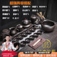 江南秋影高檔紫砂茶具套裝整套家用辦公搬家喬遷開業(yè)禮品商務(wù)節(jié)日退休禮物 輕奢舍得紫砂套裝 1件