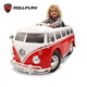 ROLLPLAY美國Rollplay如雷兒童電動巴士車雙驅(qū)遙控童車可坐人自帶音樂 紅色巴士車（大眾授權(quán)）