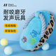 阿莫爾狗狗玩具發(fā)聲拖鞋自嗨解悶神器繩結(jié)磨牙耐咬泰迪柯基寵物消耗體力 藍(lán)色腳印【毛絨發(fā)聲】 中型犬適用