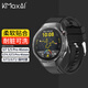 KMaxAI適用華為GT5/4/3/2 Pro硅膠表帶Watch保時捷/ECG/Runner運動手表帶 小清新替換腕帶表耳22mm 黑色