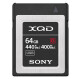索尼XQD存储卡 FS7 AX1E Z100 FX9 尼康D850 D6 Z6 D5相机内存卡  XQD64G(QD-G64E)440m/S