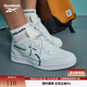 Reebok銳步官板鞋女鞋運動(dòng)休閑TECHQUE T復古板鞋 GX8912 35.5