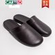 卡帝樂(lè )鱷魚(yú)拖鞋男秋手工羊皮居家真皮拖鞋女情侶室內地板靜音拖鞋男潮牌新品 深棕色 28 適合41-42