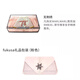 MARLMARL新年新年禮盒女寶寶滿月生日禮盒兒童節(jié)新生嬰兒禮物套裝2件 無刺繡+fukusa粉 均碼