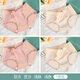 潔麗雅純棉女士蕾絲內褲舒適中腰大碼基礎款短褲女時(shí)尚透氣親膚內褲女生 淺膚/豆沙/淺膚/豆沙 4條 XL （110-125斤）