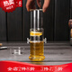 耐熱玻璃杯紅茶泡茶器雙耳杯過(guò)濾玻璃茶具簡(jiǎn)易茶壺普洱功夫沖茶器 透明珠雙耳杯