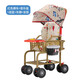 恩曜藤椅嬰兒推車(chē)可坐可躺仿藤車(chē)寶寶夏天夏季超輕便竹藤嬰兒童小推車(chē) 升級粉+音樂(lè )【可坐躺可站立】