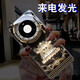 雅好 復(fù)古時(shí)鐘適用于華為Mate40Pro手機(jī)殼網(wǎng)紅Mate40來(lái)電發(fā)光Mate30Pro個(gè)性創(chuàng)意輕奢時(shí)尚高級(jí)感保護(hù)套 【時(shí)光】七彩聲控款 華為Mate 40 Pro