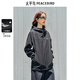 太平鳥(niǎo)城市輕戶外特氟龍三防沖鋒外套女衣服2024秋裝新款時(shí)尚戶外夾克 黑色 M