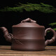 書雅宜興紫砂壺全手工泡茶壺茶具大容量紫泥 紫泥竹節(jié)420
