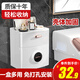 愛格（aige）免打孔防水衛(wèi)生間紙巾盒廁所收納置物架卷紙抽紙盒浴室衛(wèi)生紙盒 珍珠白-雙層輕奢鍍金拉手款