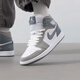 耐克（NIKE）男鞋 2025夏季新款透氣運動鞋AJ1板鞋AIRJORDAN1高幫籃球鞋休閑鞋 HF3216-100 42