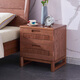 光明家具 實(shí)木床頭柜紅橡木現代簡(jiǎn)約臥室家具收納儲物柜臥室床邊柜1401 床頭柜
