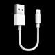 ITDK 蘋(píng)果數據線(xiàn)短充電寶短線(xiàn)iPhone12Pro快充PD充電線(xiàn)器加長(cháng)適用se2/7plus/X 20厘米短線(xiàn)