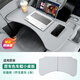 精功夫適用蔚來(lái)新ES6EC6車(chē)載小桌板ET5ES8車(chē)內(nèi)可折疊電腦桌餐桌裝飾配件 【皮革折疊小桌板】喬戈里灰-1件 蔚來(lái)