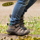 KEEN NEWPORT SHOE 兒童戶(hù)外休閑防滑防撞運動(dòng)鞋大小兒童鞋 鋼鐵灰/亮藍色-1025502-大童 35