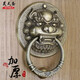 昊天齋中式仿古大門(mén)拉手銅虎頭獅子頭獸頭門(mén)環(huán)老式門(mén)銅把手拉環(huán)宅門(mén) 古銅花紋環(huán)13.5cm一個(gè)售價(jià)