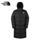 The North Face北面羽絨服男女款戶(hù)外550蓬鵝絨長(zhǎng)款保暖外套81P7 黑色/4H0 XL