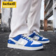 耐克（NIKE）bebe8 Dunk Low SB 低幫男女子運動休閑滑板鞋 白蘭梔子花藍色DQ5130-400 41