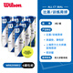 威爾勝（Wilson）比賽罐裝訓(xùn)練球?qū)I(yè)練習(xí)球膠罐網(wǎng)球WR8208802 上海大師賽款6罐