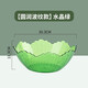 茶花（CHAHUA）水果盤創(chuàng)意零食小吃托盤客廳干果盤盒糖果盤塑料歐式點(diǎn)心盤零食盤堅(jiān)果盤 新款綠色【1個(gè)】