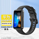 呆瓜兒適用于華為手環(huán)8手表表帶NFC版腕帶智能運動(dòng)腕帶防水防塵防滑耐磨手環(huán)多彩替換硅膠腕帶 【夜耀黑】華為手環(huán)8