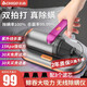 志高（CHIGO）無線除螨儀床上吸塵器手持家用紫外線殺菌機大吸力去螨蟲吸毛神器一體機床鋪除小型雙拍打CMY-01 尊貴紫【升級款】+3備用濾芯