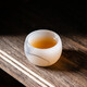 金鑲玉 茶杯  陶瓷玉瓷單杯小號水杯功夫茶具配件主人杯送禮禮盒裝 水墨琉璃玉瓷主人杯升級款