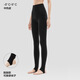 蕉內（Bananain）熱皮5系打底褲襪女士連褲襪子保暖加厚抗菌防臭顯瘦收腹提臀秋冬 【中暖|踩腳】黑色 （適合-5℃~5℃） 1條 均碼 M-L