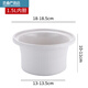電燉鍋通用 套裝紫砂鍋內膽陶瓷燉鍋內膽蓋子白瓷內膽蓋1.5L-6.0L 1.5l 白瓷內膽 1.5L
