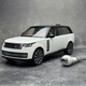 CLDLCD 1:18 2022款 路虎攬勝 尊榮創(chuàng  )世長(cháng)軸版  合金全開(kāi)汽車(chē)模型 白色黑頂 現貨