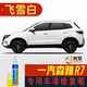 點繽適用于一汽森雅R7補漆筆汽車劃痕修復車去痕原漆調配車漆專車專色 飛雪白DA-15 森雅R7專用車漆修復筆
