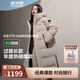 波司登冬季羽絨服男女情侶款過(guò)膝長(cháng)款連帽新國標90絨時(shí)尚保暖外套