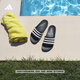 adidas ADILETTE AQUA休閑舒適拖鞋男女阿迪達斯官方輕運動(dòng) 黑色/白色(推薦選大一碼)   40.5