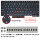 精群亞適用于Thinkpad聯(lián)想E430C E570 E560 E450C E470C E330 W450鍵盤(pán) E430 E430C E330 E445無(wú)桿款 官方標配